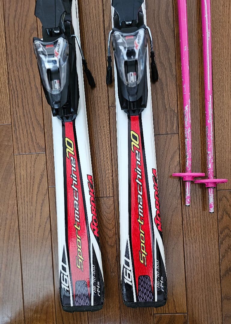 【 NORDICA 】スキーセット▪︎▪︎板、ビンディング、ストック、カバー