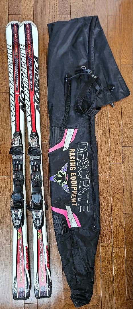【 NORDICA 】スキーセット▪︎▪︎板、ビンディング、ストック、カバー