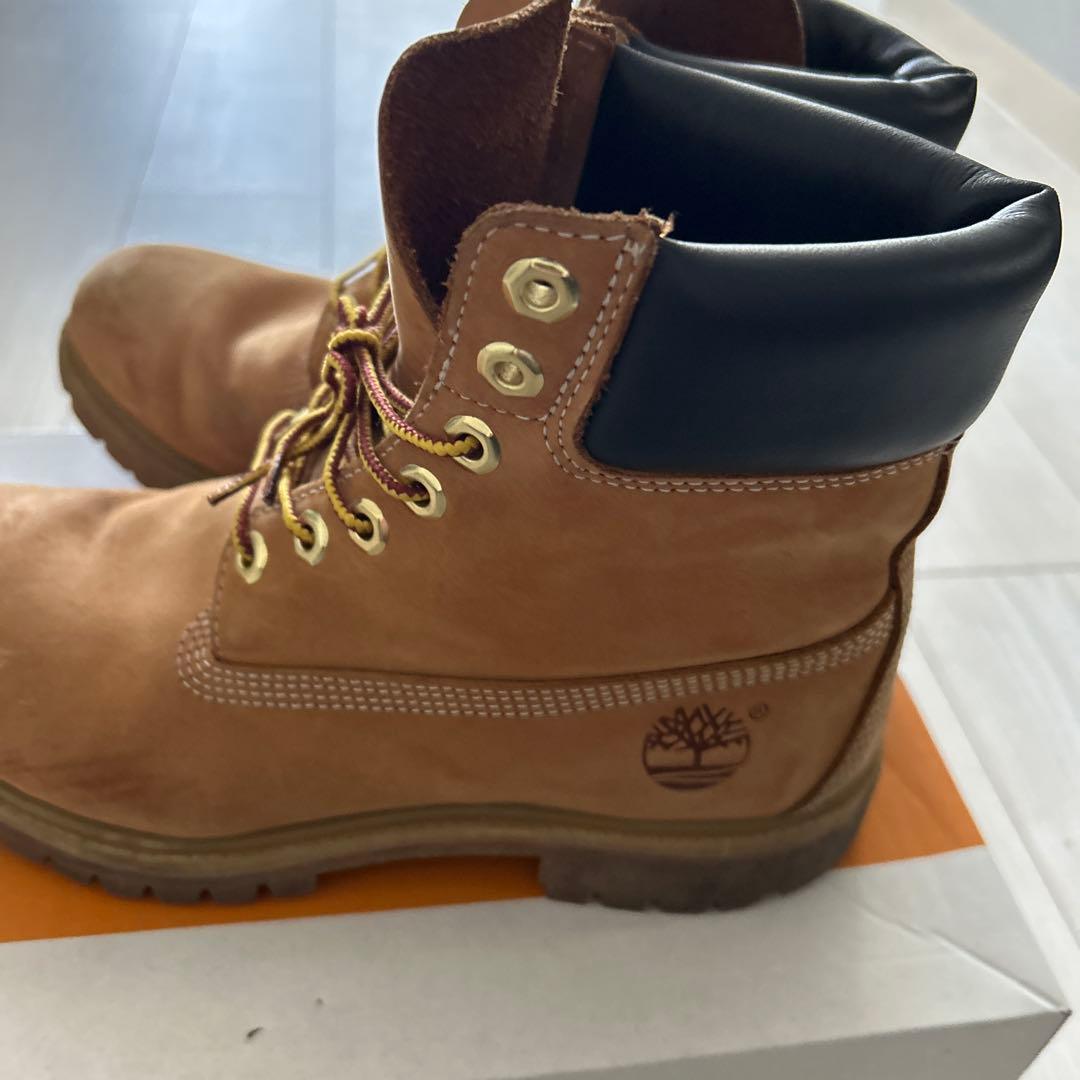 Timberland ハイカットブーツ　イエロー