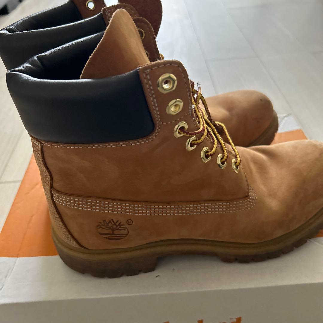 Timberland ハイカットブーツ　イエロー
