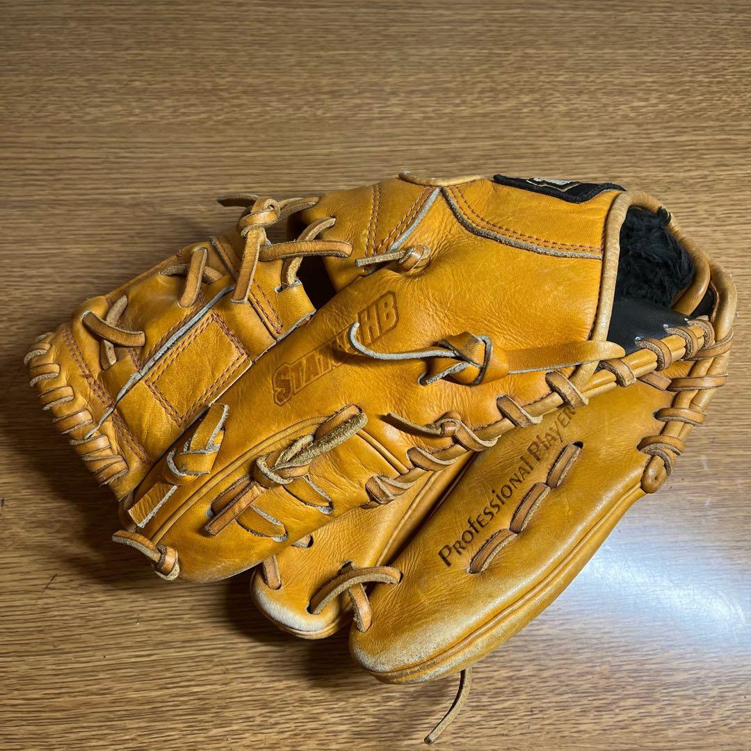 ZETT 一般硬式 少年用？ グローブ グラブ 左投げ 投手 内野用 美品