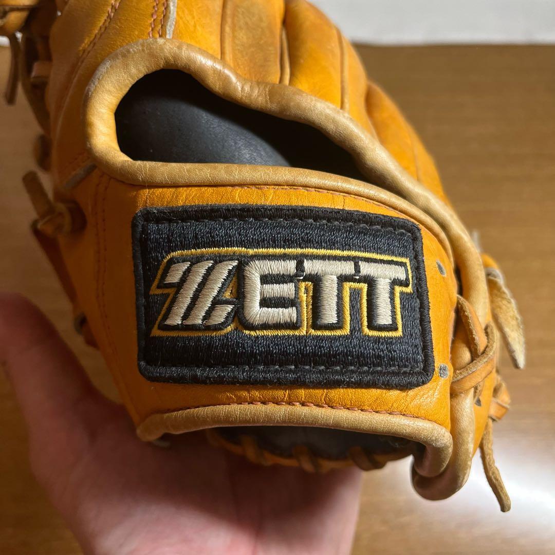 ZETT 一般硬式 少年用？ グローブ グラブ 左投げ 投手 内野用 美品