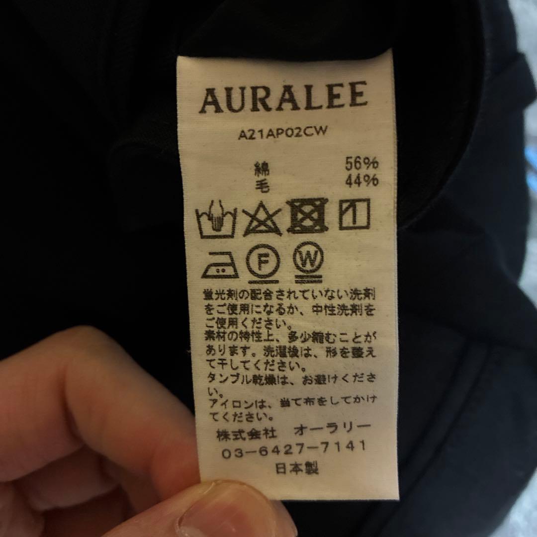 パンツ SUPER FINE WOOL COTTON TWILL SL ACKS