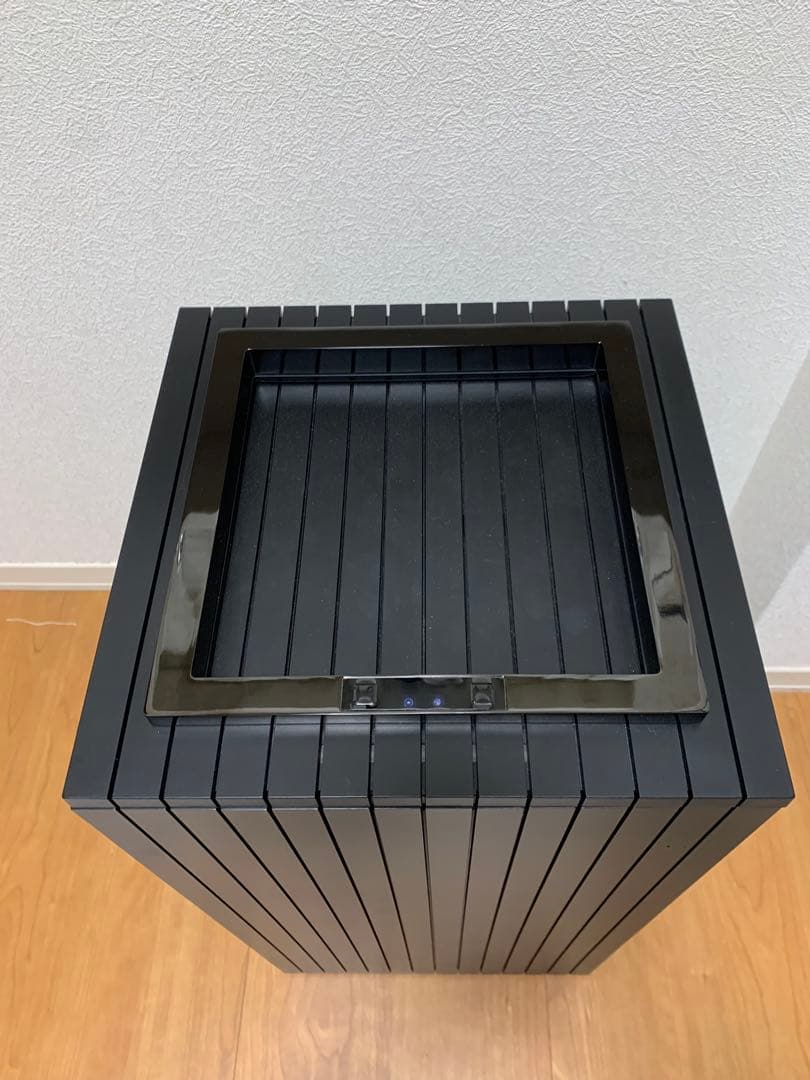 自動ゴミ箱　ZitA SQUARE（ジータスクエア）ブラック