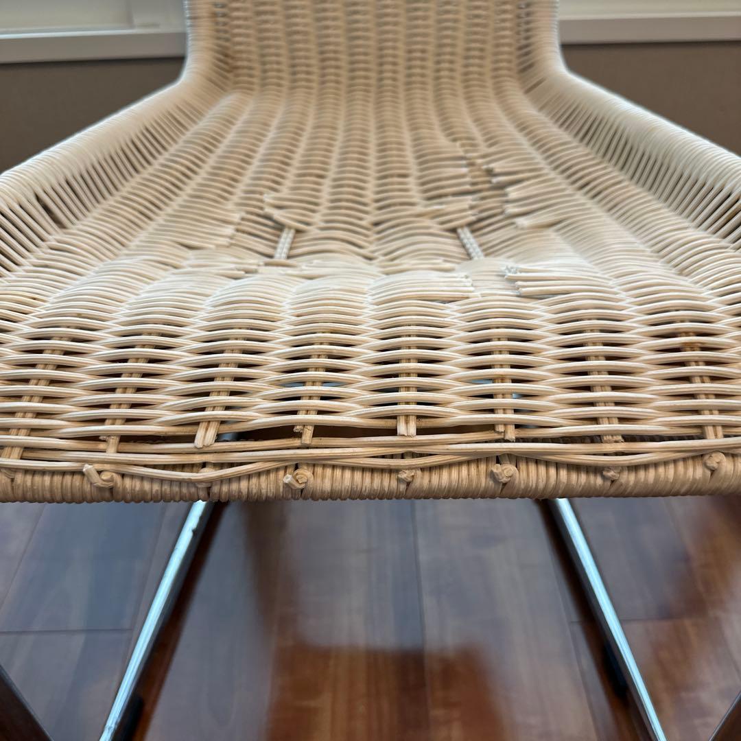 ①【座面に割れあり】 「TECTA テクタ」 B20チェア ホワイト　アクタス