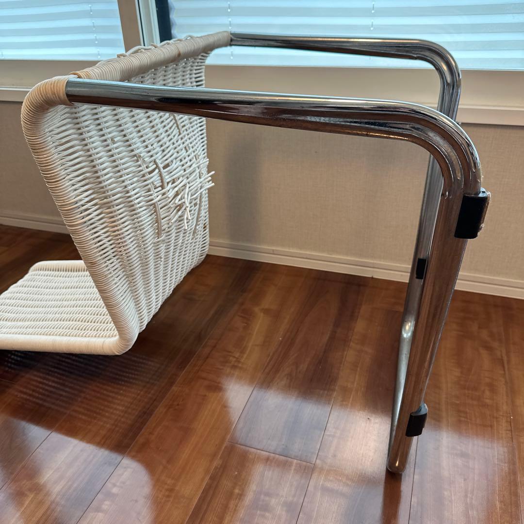 ①【座面に割れあり】 「TECTA テクタ」 B20チェア ホワイト　アクタス