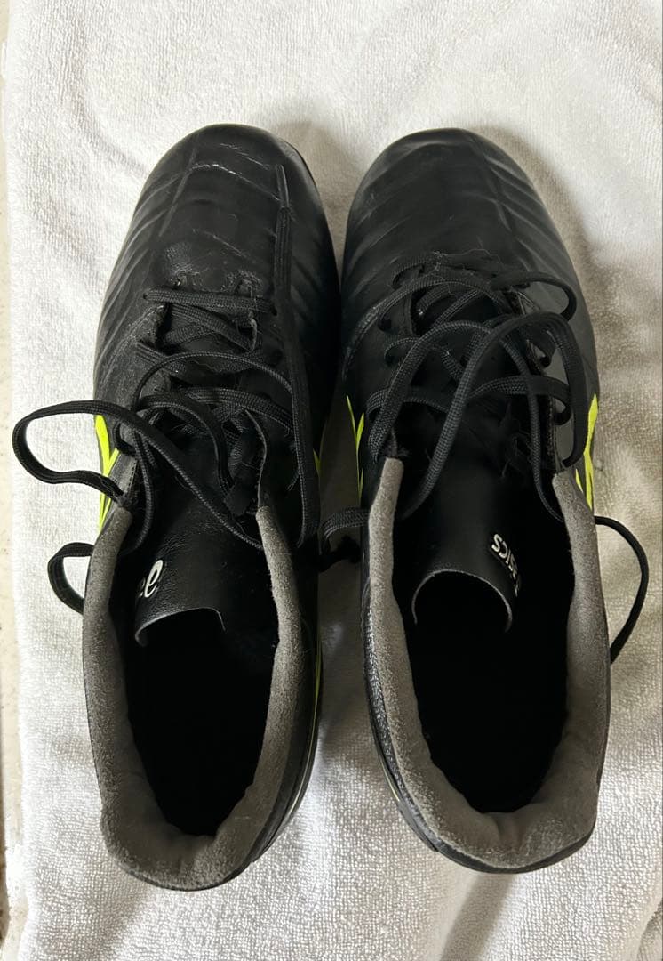 ASICS DS LIGHT サッカーシューズ ブラック/イエロー