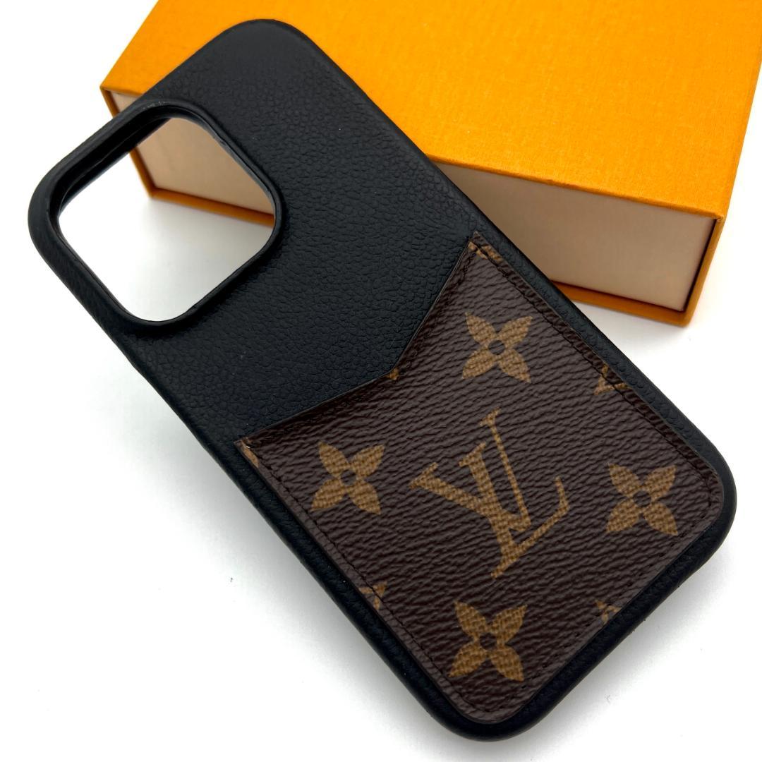 【極美品】ルイヴィトン モノグラム バンパー iPhone 14 PRO 546