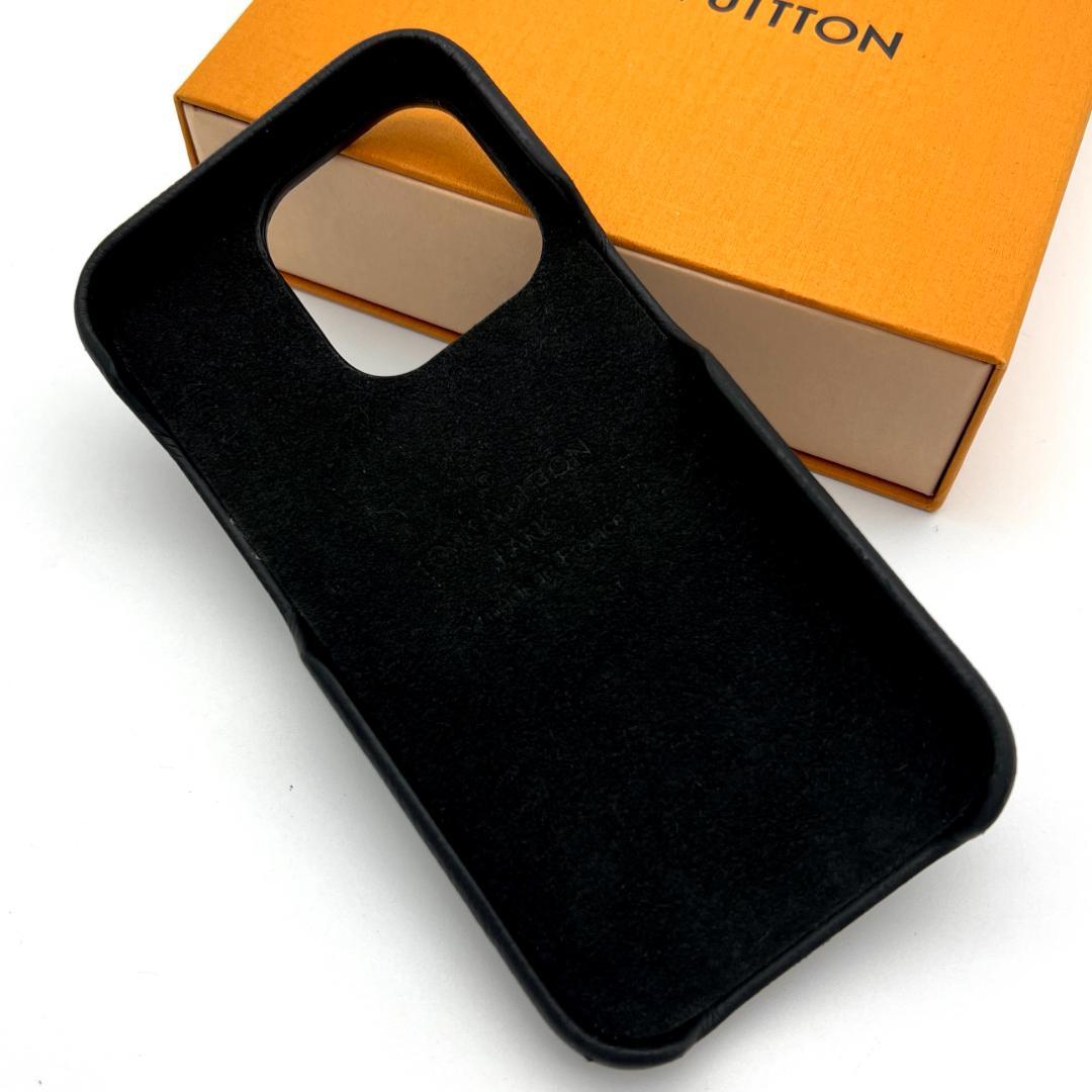 【極美品】ルイヴィトン モノグラム バンパー iPhone 14 PRO 546