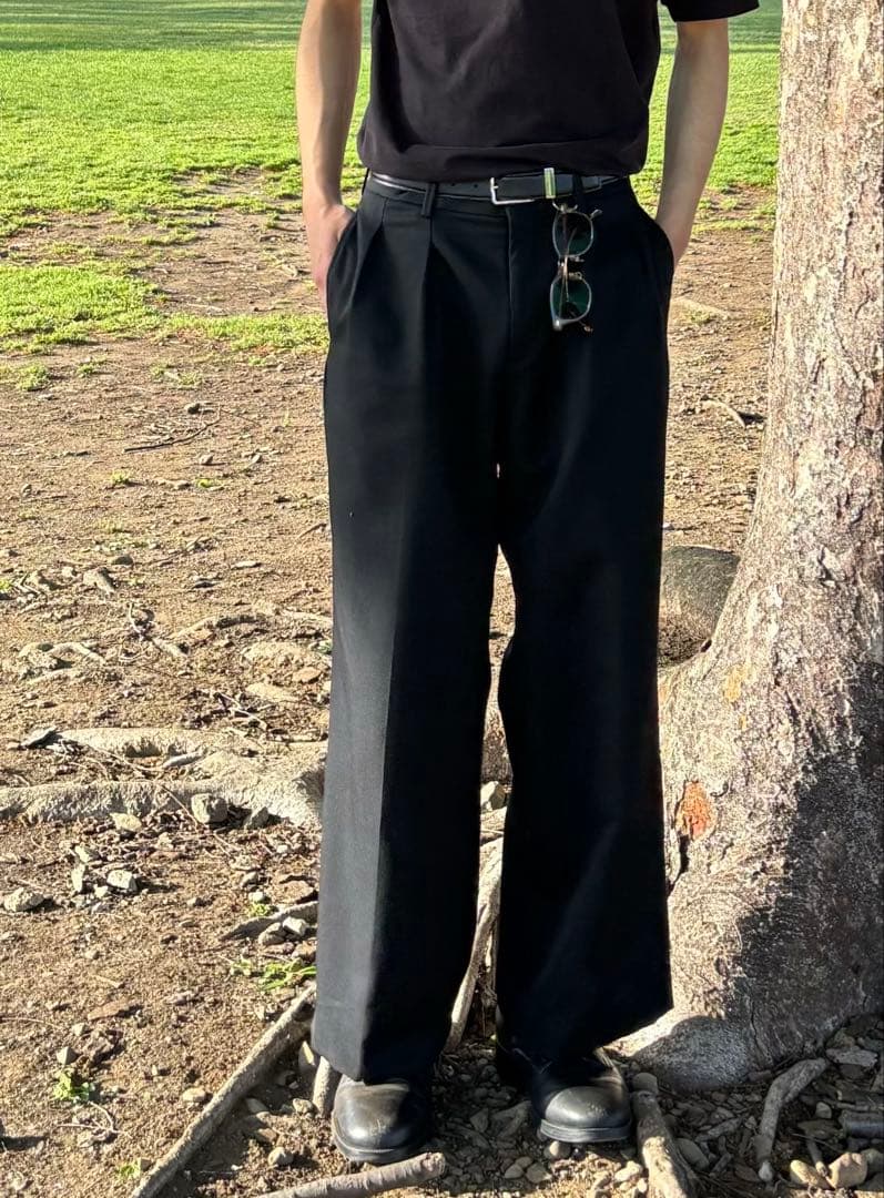 m*l様 dairiku 19aw ウールスラックス