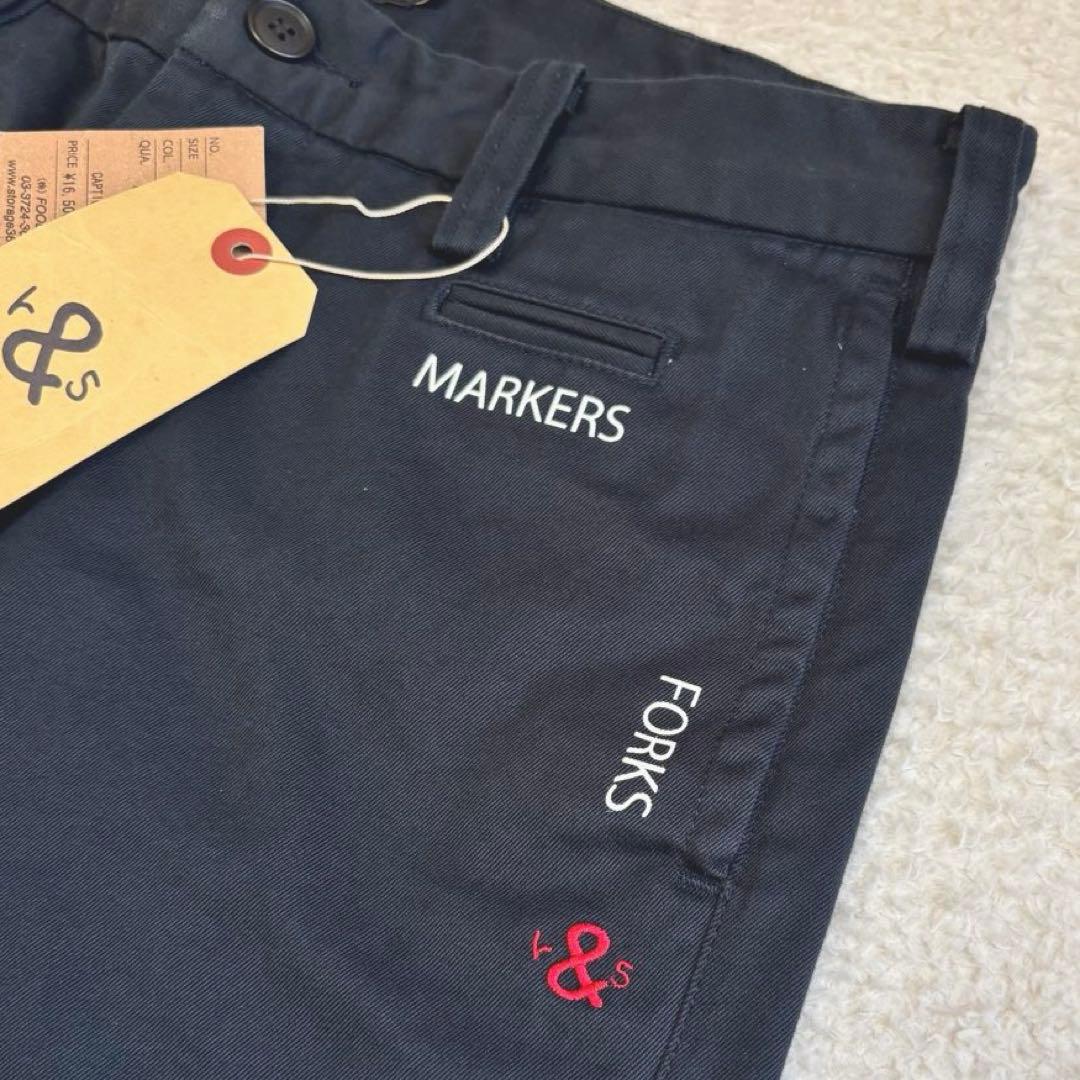 ラフアンドスウェル ゴルフ チノパンツ ネイビー