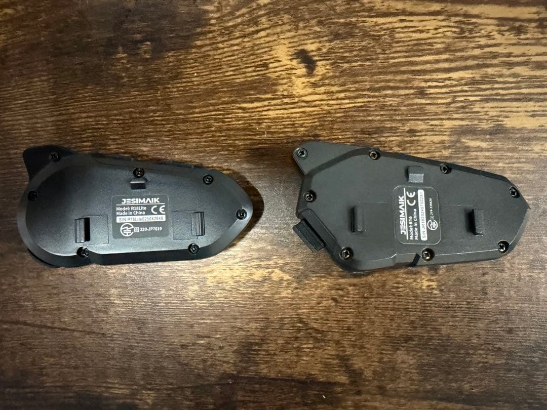JESIMAIK バイクインカム R16 & R18Lite 2台セット