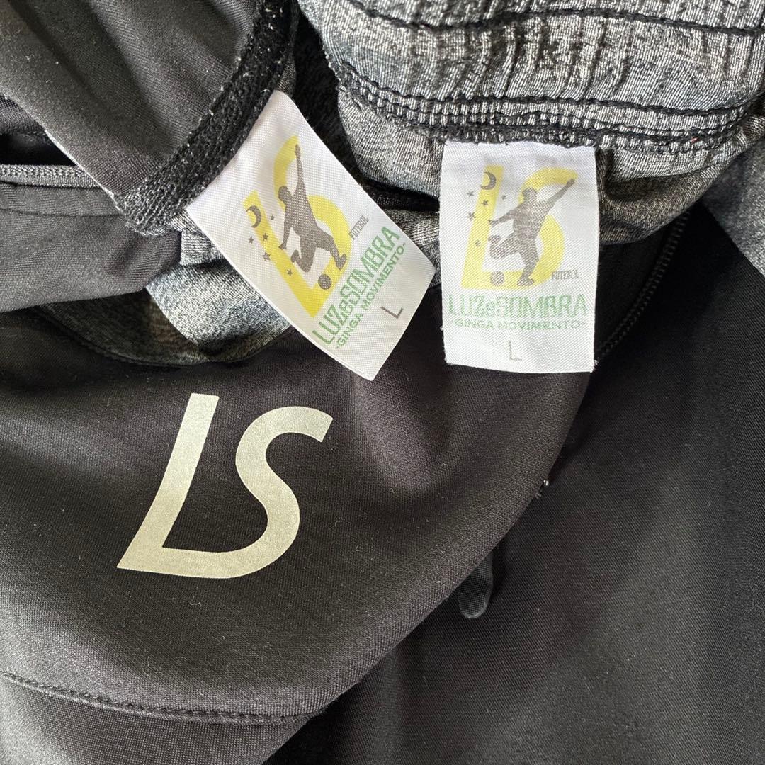 LUZeSOMBRA ジャージ Lサイズ ブラック ルースイソンブラ　メンズ
