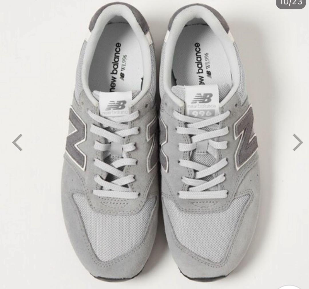 ニューバランス スニーカー 996 レディース　24.5㌢　グレー　タグ付き
