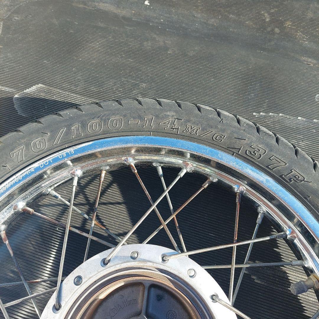 リトルカブ　スポークホイール 70/100-14