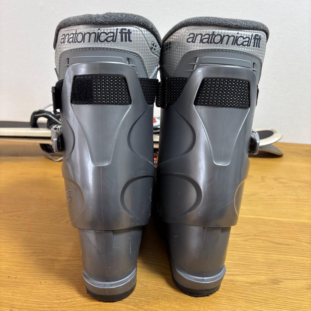 メンズ　ショートスキー　ファンスキーセット　サロモン　26-26.5cmブーツ付