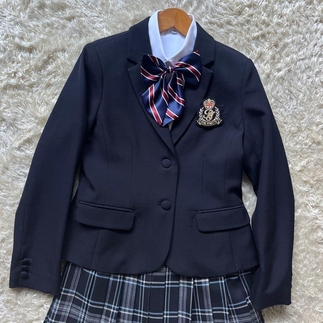ポンポネット スーツ　ブレザー　セットアップ　受験　卒業式　卒服　150 160