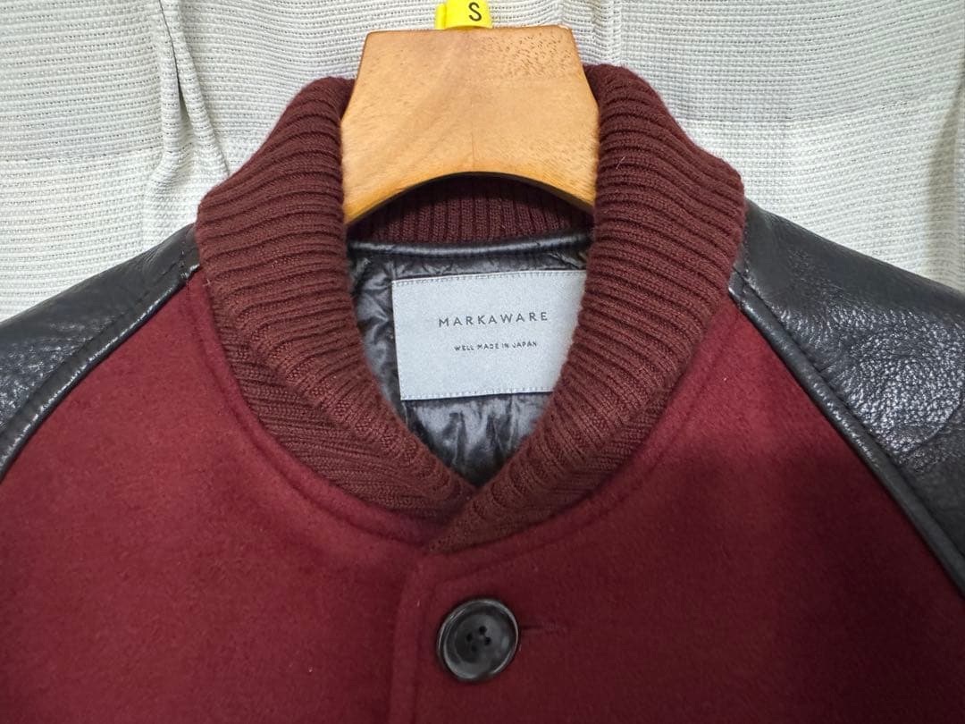 美品★markaware アワードジャケット 2 レザー
