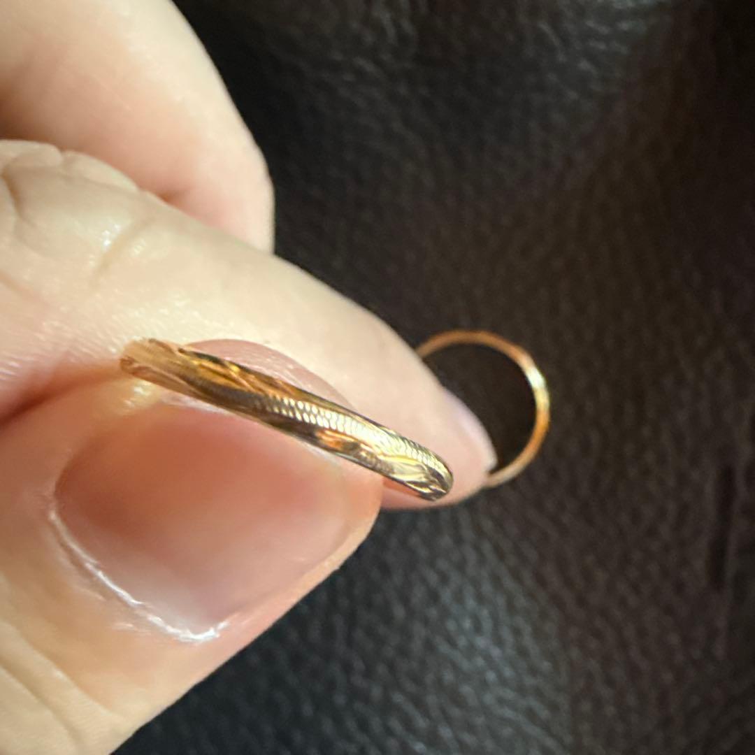 ハワイゴールドリング ペアセット