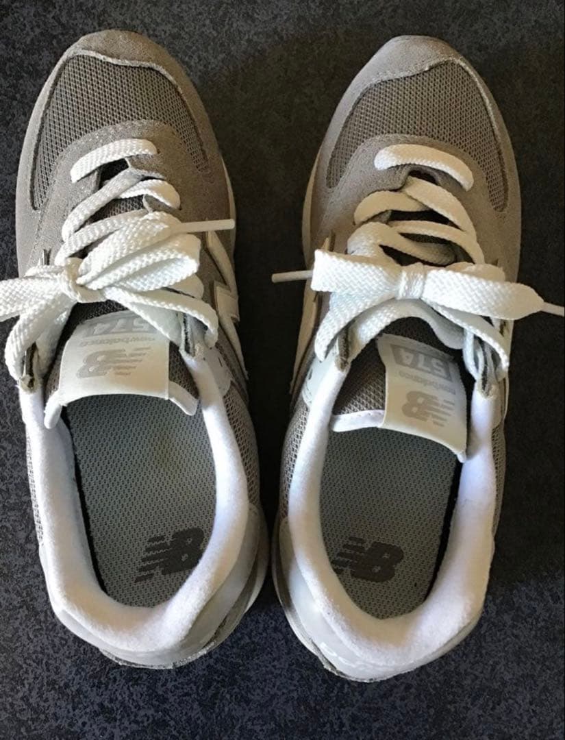 1/31まで大幅値引き❗️ NBニューバランス厚底スニーカー574 24.5