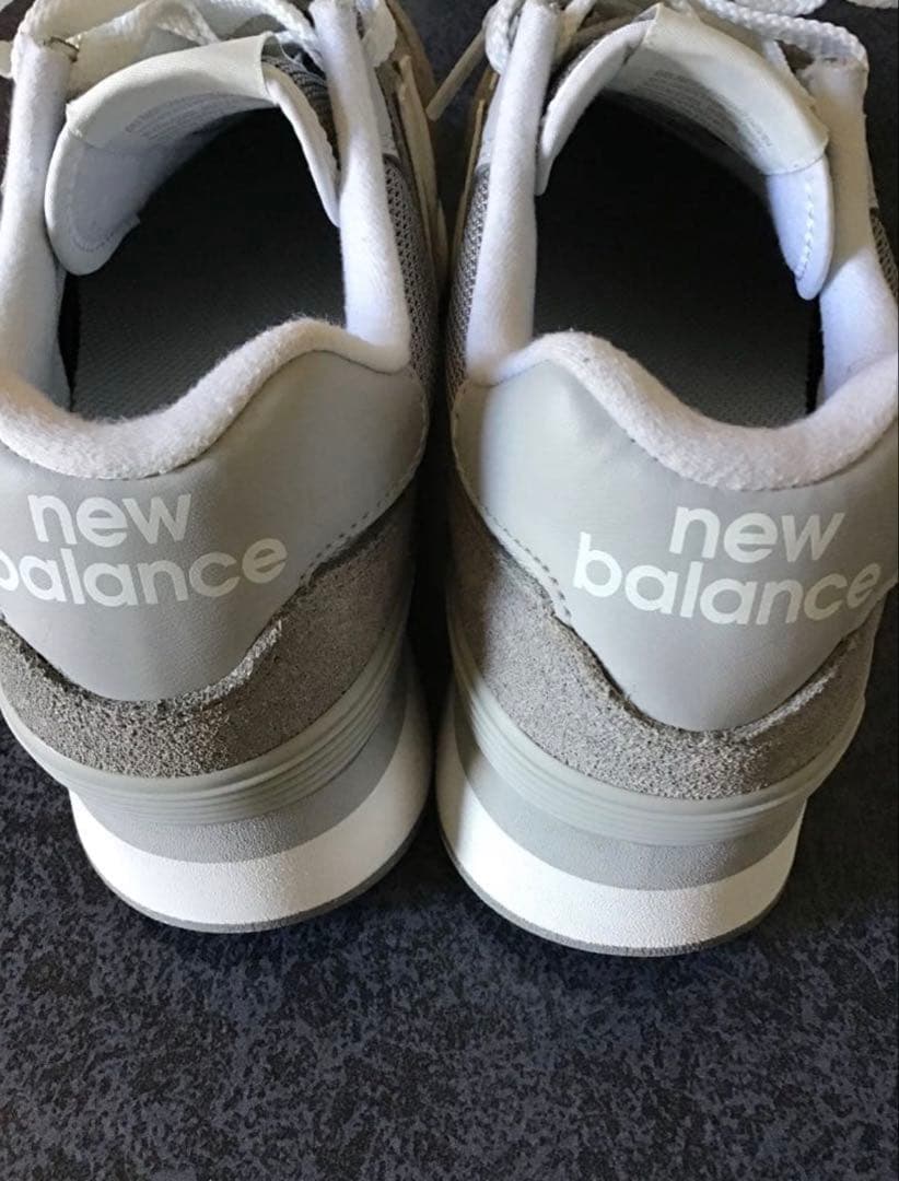 1/31まで大幅値引き❗️ NBニューバランス厚底スニーカー574 24.5