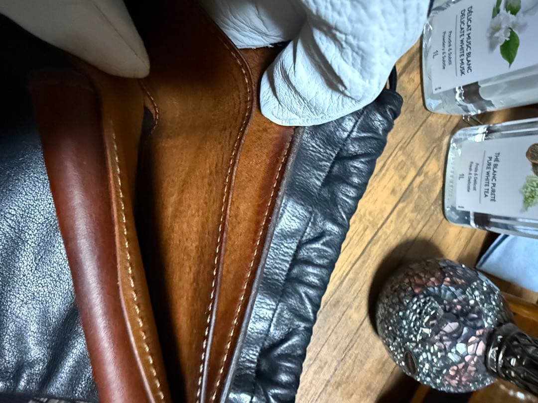 ワイルドスワンズ　グラウンダー　プエブロレザー　コニャック