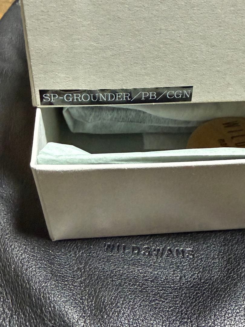 ワイルドスワンズ　グラウンダー　プエブロレザー　コニャック