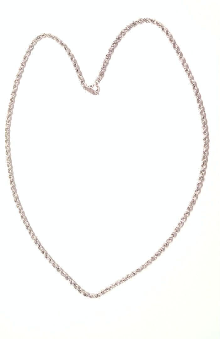 GSTV PT850 ロープチェーン ネックレス 50㎝ 2.7mm