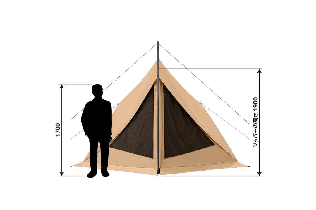 【美品】TOKYO CRAFTS ダイヤフォートTCソロテント／サンド