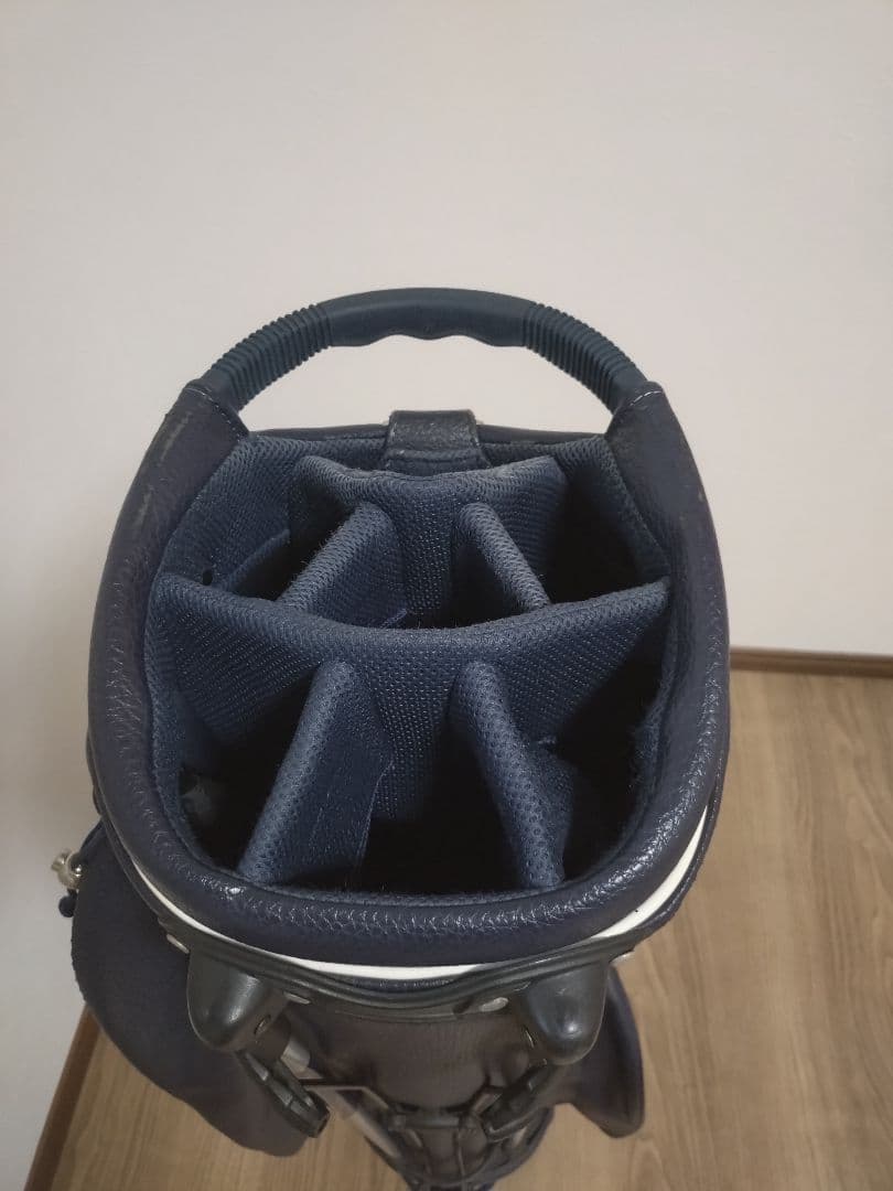 FJ フットジョイ　ネイビー キャディバッグ