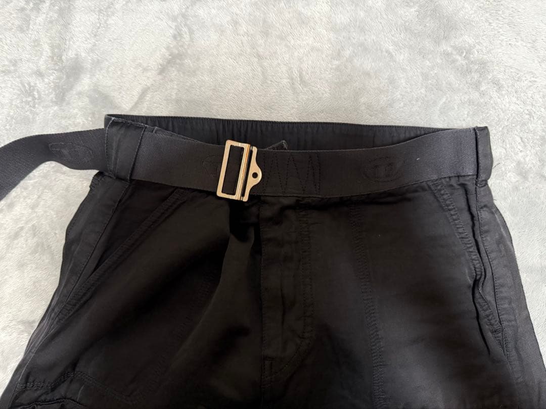 DIESEL レア ブラック カーゴパンツ 23