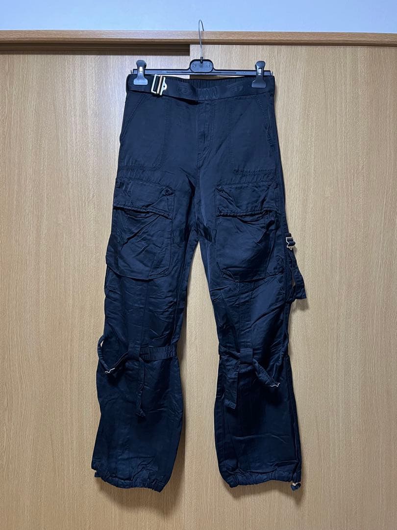 DIESEL レア ブラック カーゴパンツ 23