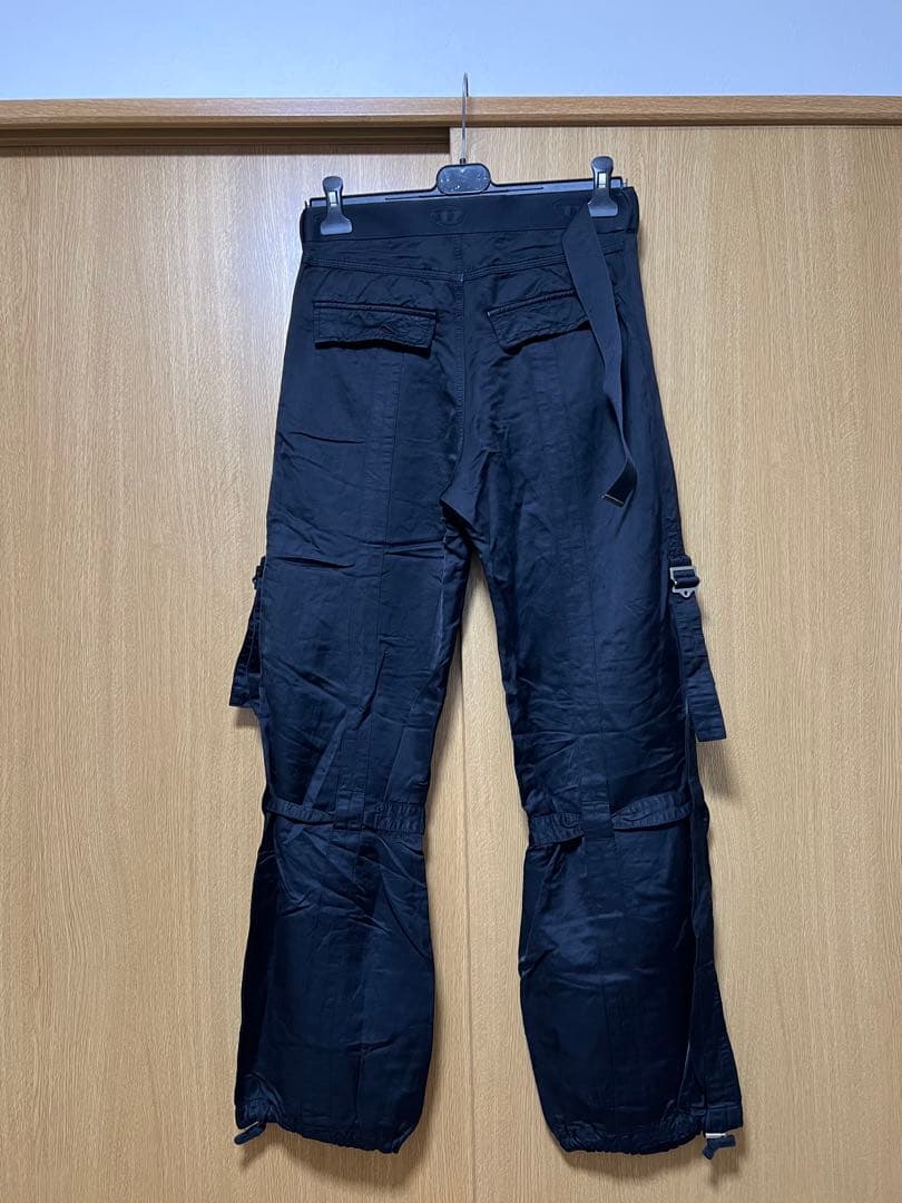 DIESEL レア ブラック カーゴパンツ 23