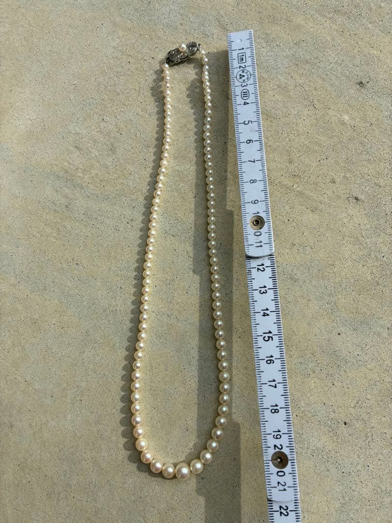 け*ゃ様 MIKIMOTOミキモト　パール　シルバー　ネックレス　ペンダント　s