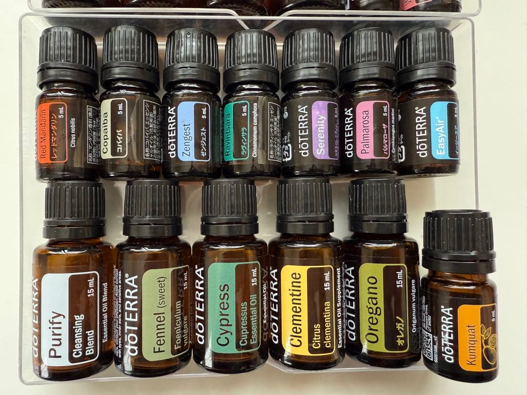 未開封doTERRA エッセンシャルオイルセット 23本