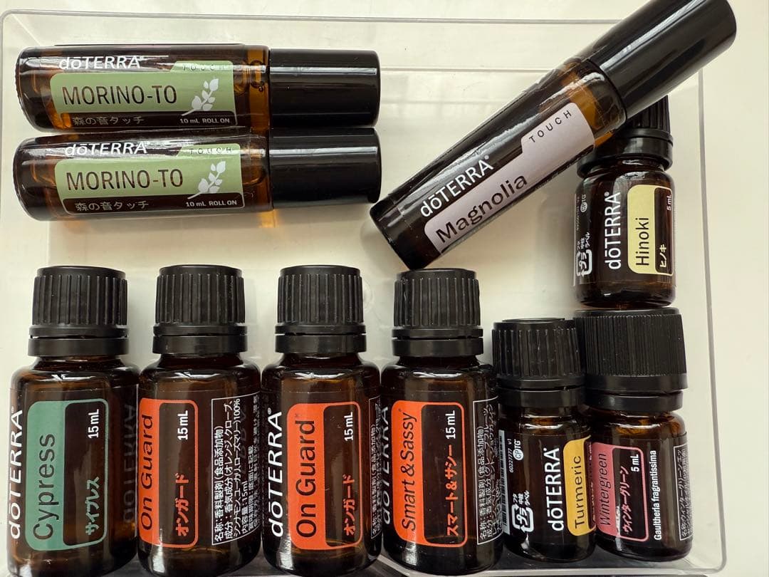 未開封doTERRA エッセンシャルオイルセット 23本