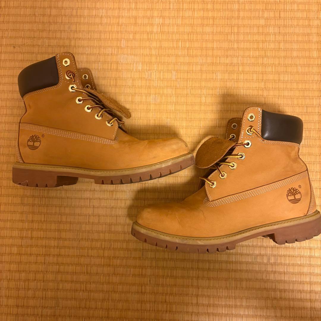 し*ご様 【極美品】Timberland ティンバーランド　プレミアムイエローブ