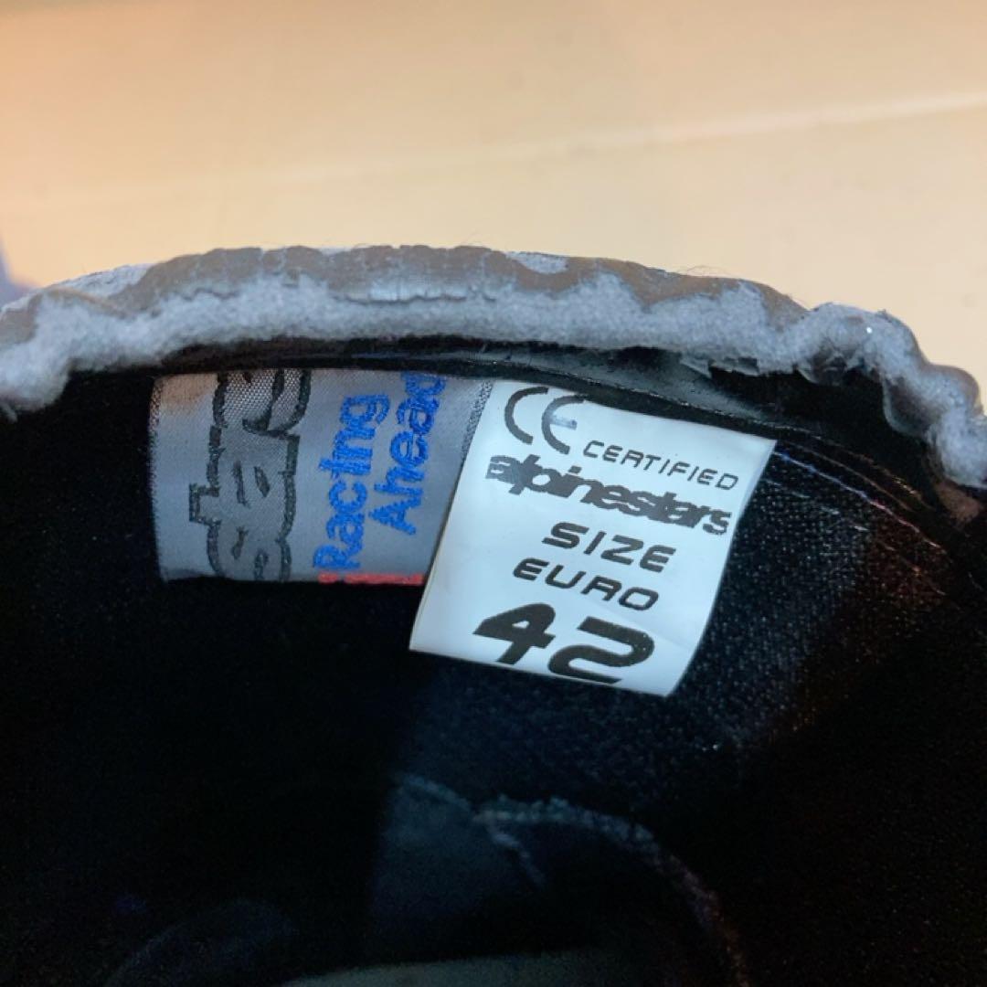 アルパインスターズ SVX ブーツ EU42/US8 タグ付き未使用 合皮劣化有