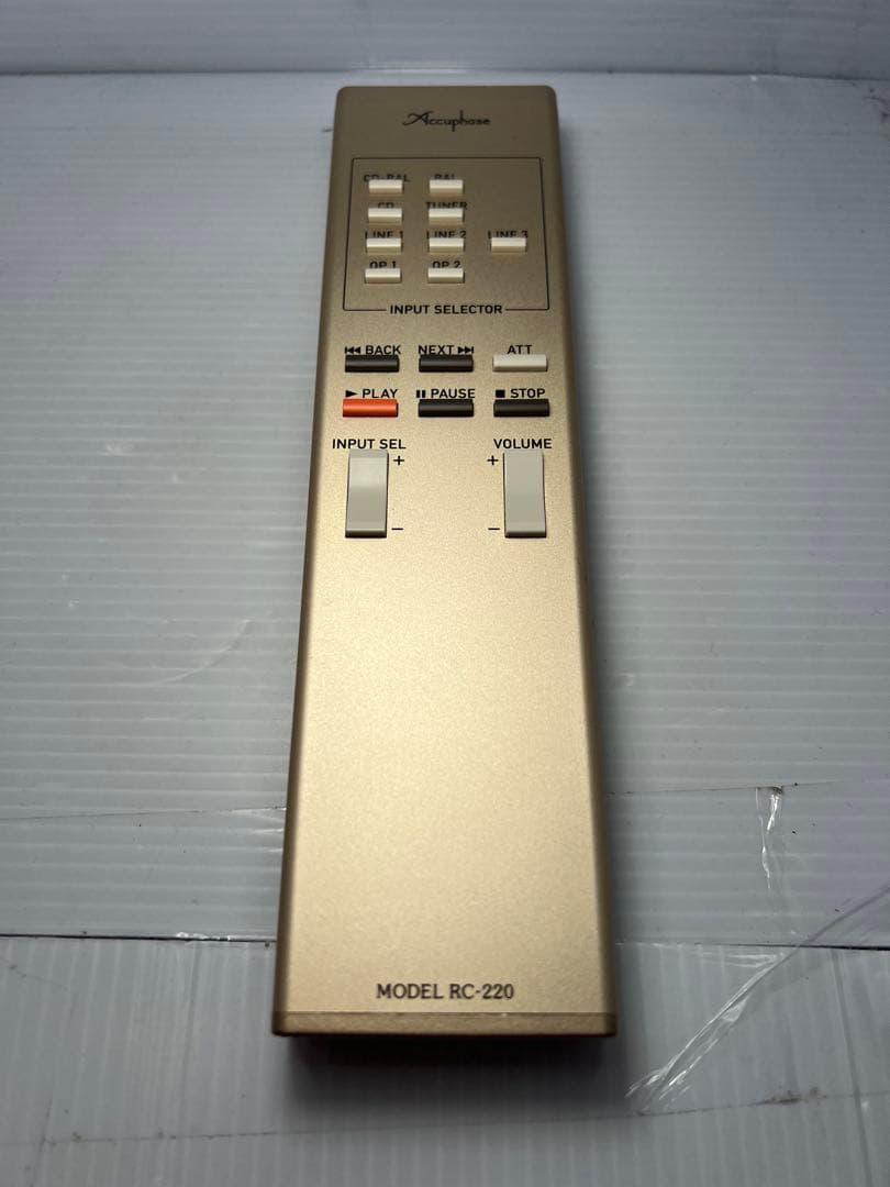 accuphase アキュフェーズ　RC-220 リモコン