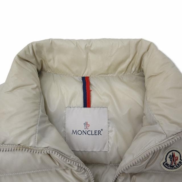 モンクレール GHANY GILET ナイロン ジップ ダウンベスト 0(S)