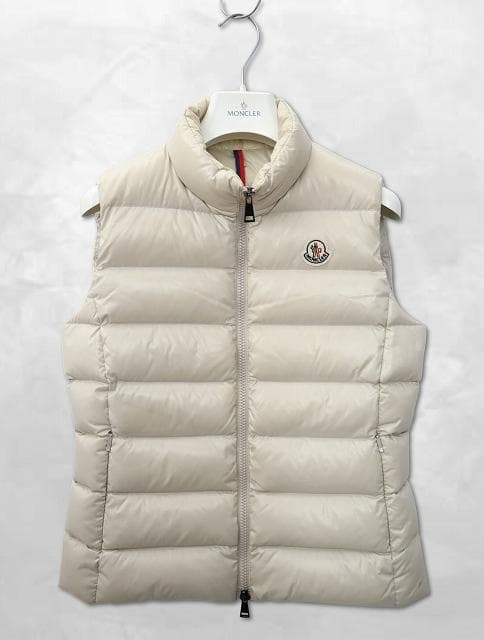 モンクレール GHANY GILET ナイロン ジップ ダウンベスト 0(S)
