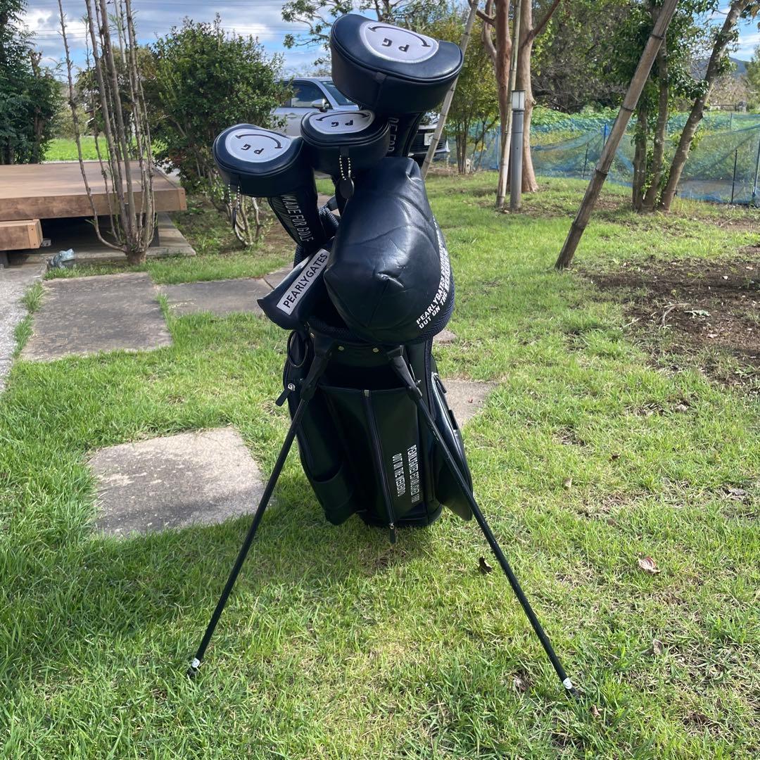 PEARLY GATES 89 キャディバッグ ネイビー6点セット