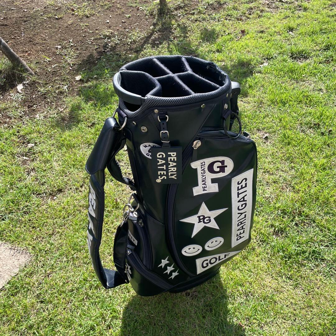 PEARLY GATES 89 キャディバッグ ネイビー6点セット