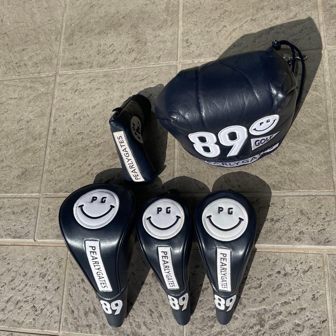 PEARLY GATES 89 キャディバッグ ネイビー6点セット