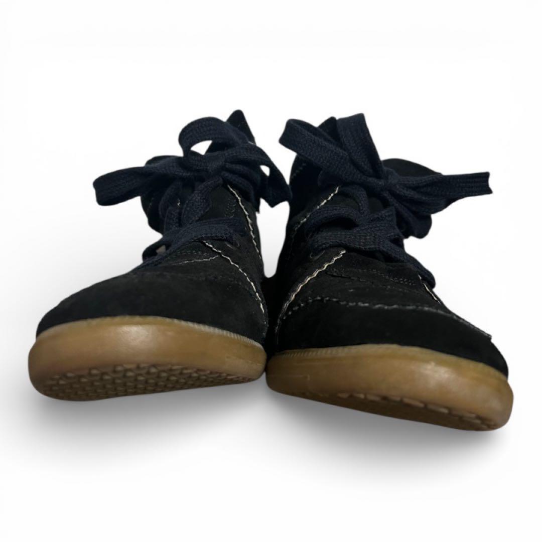 【ISABEL MARANT】黒スエードウェッジヒールスニーカー【美品】24cm