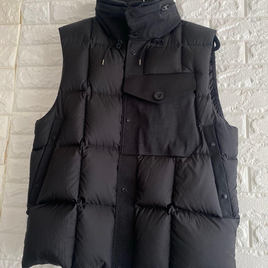 Ten c テンシー Shelter OJJ 11oz ダウンベスト 48 黒