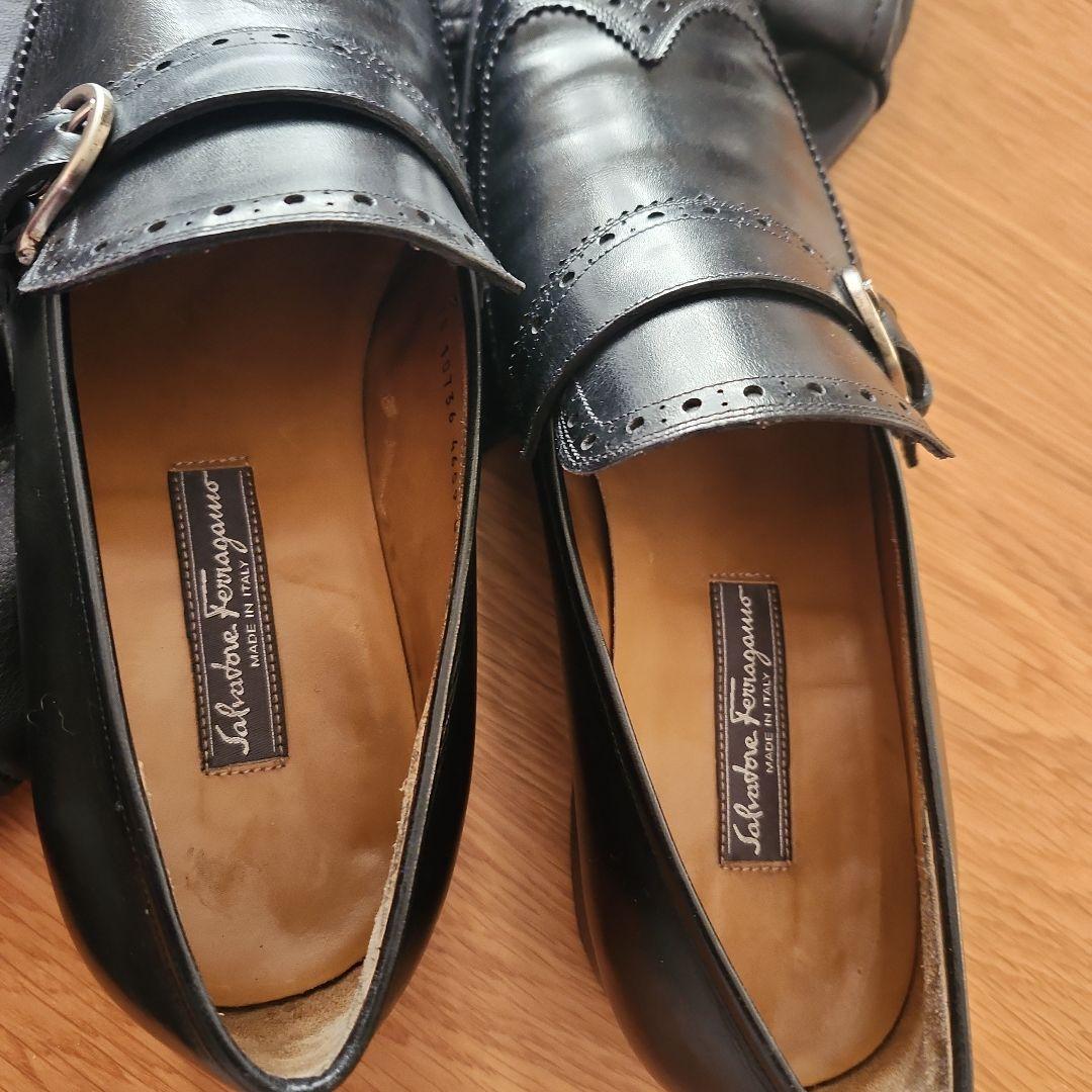 フェラガモトラメッザシングルモンク