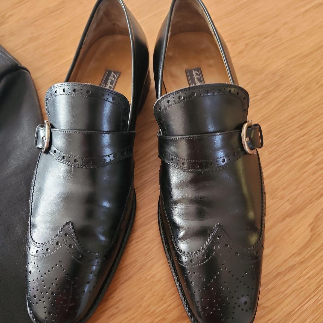 フェラガモトラメッザシングルモンク