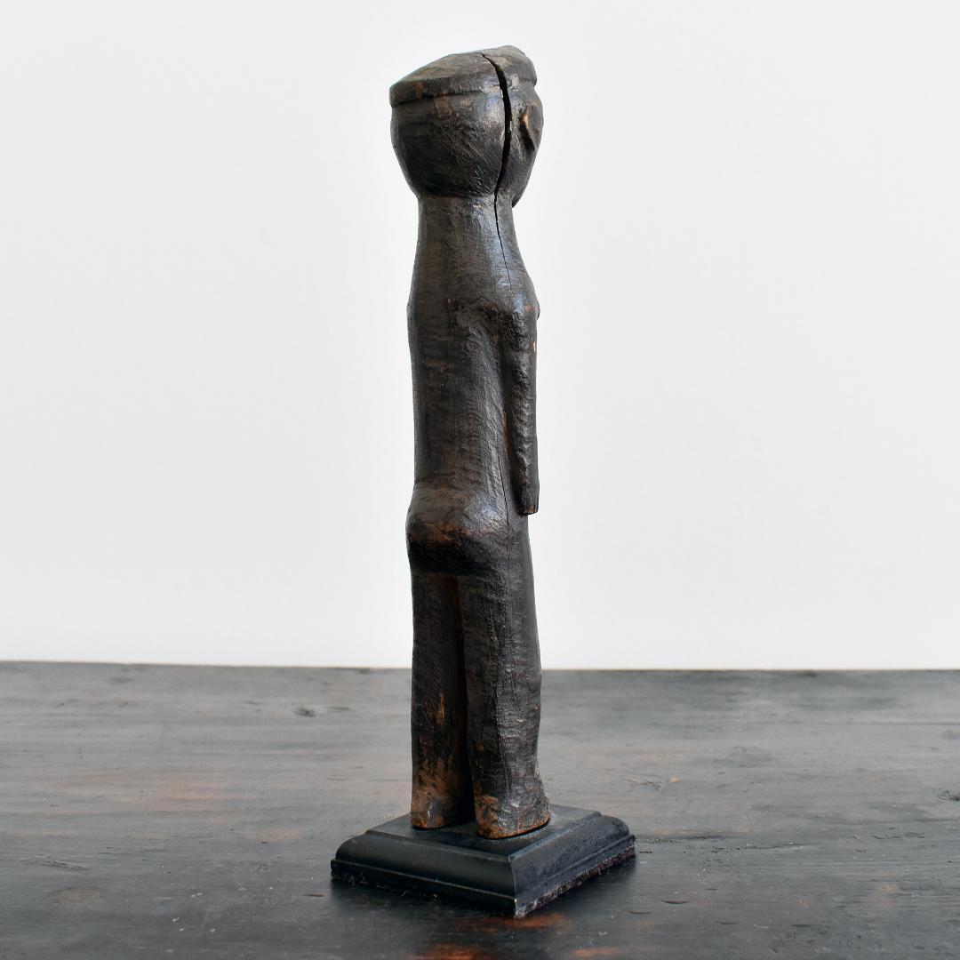 アフリカ ロビ族 木製コロン人形 20世紀中頃 民族彫刻工芸 民藝