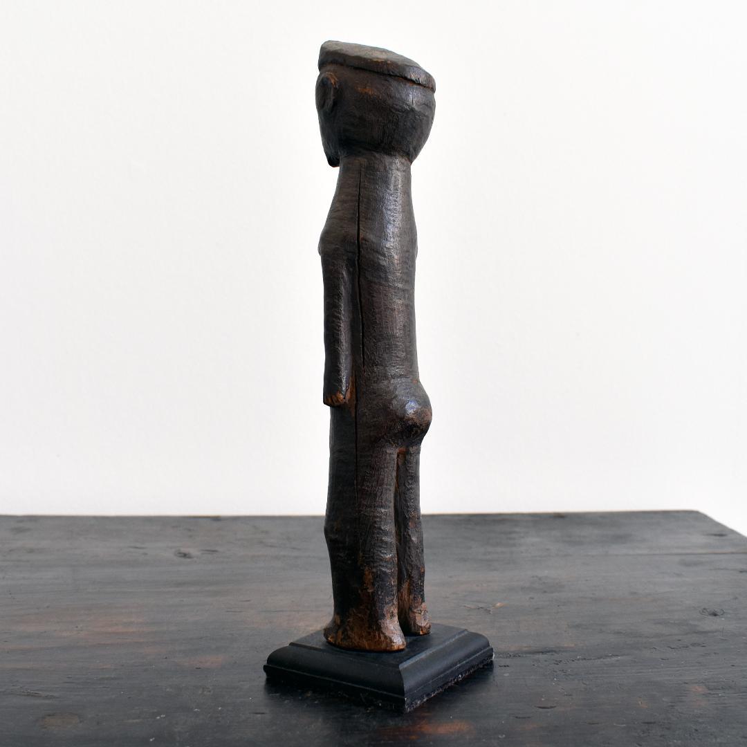 アフリカ ロビ族 木製コロン人形 20世紀中頃 民族彫刻工芸 民藝